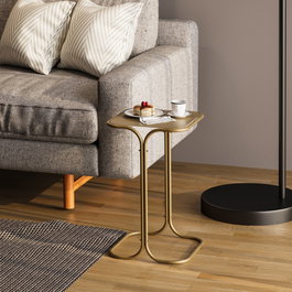 Hanah Home Mesa de Centro Shb-001-B Dorada